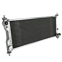 Radiador de Tanque de Agua para Motor de Automóvil, Totalmente de Aluminio, Compatible con Opel Vauxhall Corsa B Combo B 1.5 1.7 Diésel Turbo Diésel 1993-2000
