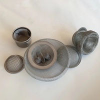 Écran pour fumée en forme de bol, 1 pièce, en acier inoxydable, mailles filtrantes