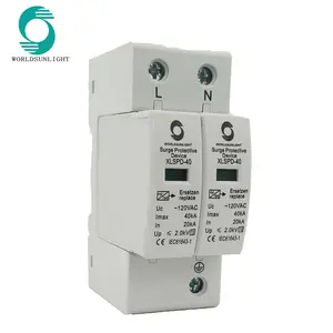 XLSPD-40 120v ac 20KA-40KA 2POLE two phase spd surge protector device