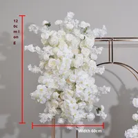 Dekorasi Bunga Sakura Gantung untuk Latar Belakang Pernikahan, Dekorasi Panggung, Dekorasi Gapura, Rangkaian Bunga
