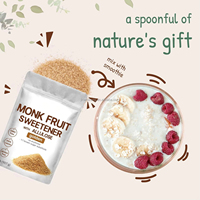 WELLBODY OEM/ODM Fournisseur d'usine sous marque privée Édulcorant 100% naturel à base de fruit du moine et Poudre de fruit du moine à l'allulose