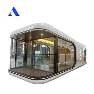 Casa pequeña móvil, casa de cápsulas de lujo, modelo E7, casa prefabricada, cabina de cápsulas moderna, contenedor de Hotel, hogar - Product Image 3