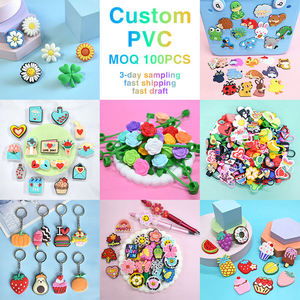 Accessori Personalizzati in PVC Morbido per Sandali con <span class=keywords><strong>Personaggi</strong></span> Cartoon, Produzione all'Ingrosso <span class=keywords><strong>da</strong></span> 15 Anni - Product Image 2