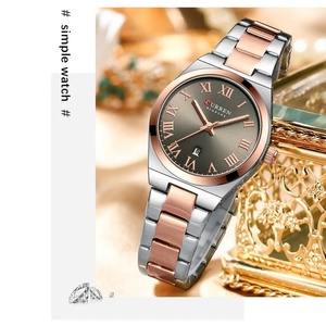Montres pour femmes CURREN 9095, luxe, mode, décontractées, acier inoxydable, quartz, étanches, cadeau pour petite amie - Product Image 3