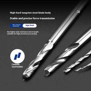 PCD thẳng Shank Twist khoan <span class=keywords><strong>bit</strong></span> cho phi tiêu chuẩn Kim Cương Graphite Carbon vonfram thép carbon sợi gốm khoan - Product Image 3