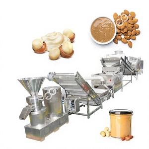 Gelgoog 500Kg/ Hr Machine à beurre d'arachide Ligne de production complète Grande mini ligne de traitement complète du beurre d'arachide - Product Image 2