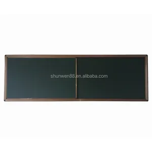 Okul için en popüler sürgülü kara tahta yeşil yazı tahtası sınıf tahta