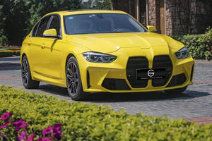 Kit de carrocería para <span class=keywords><strong>BMW</strong></span> Serie 3 F30 F35 Facelift <span class=keywords><strong>2022</strong></span> G80 M3, parachoques delantero para coche, parrilla, capó de motor, accesorios para automóviles - Product Image 3