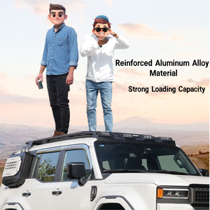 Accesorios para Mejorar el Automóvil, Plataforma Portaequipajes de Aluminio, Portaequipajes de Techo para Toyota Prado 150 250, Accesorios para Portaequipajes de Techo - Product Image 5