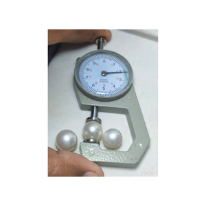 Perles de mer blanches de qualité AA spéciales de 12 mm, offrant une lueur lumineuse et une forme parfaitement ronde - Product Image 2