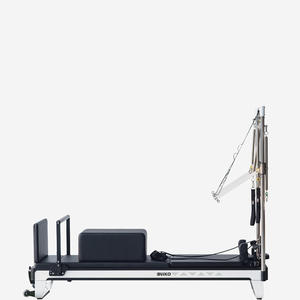 Reformer <span class=keywords><strong>INIKO</strong></span> H006E en Oferta con Media Torre de Acero Laminado en Frío, Equipo de Yoga y Pilates, L2400xW600xH1685mm - Product Image 4