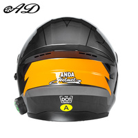 Casque de moto certifié DOT en ABS avec Bluetooth, unisexe, doublure en coton, casque ouvert, fabrication d'usine
