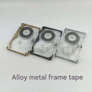 Casete de Audio Personalizado con Marco de Metal de Aleación, Bobina Abierta, 46 Minutos, Doble Cara, Grabación de Alta Fidelidad, Estilo Vintage - Product Image 5
