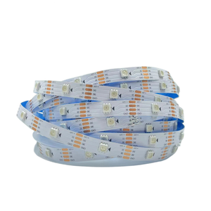 Tira de <span class=keywords><strong>LED</strong></span> WS2815 de Color Mágico, DC12V 5050 SMD, IC Integrado, Luz Intermitente Direccionable, 30/60/96/144 <span class=keywords><strong>LED</strong></span> Opcionales - Product Image 4