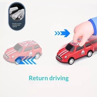 Voiture de course tout-terrain en alliage métallique à l'échelle 1:5 pour enfants, modèle de simulation à rétrofriction pour 0-24 mois