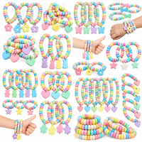 Bonbons Comprimés Halal Direct Usine, Perles de Bonbons Durs Goût Fruité en Forme de Bracelet et Collier, Emballées Individuellement, Échantillon Gratuit