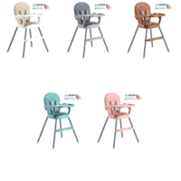 Vente en gros bon marché chaise d'alimentation pliante pour bébé siège d'appoint mobile portable chaise de salle à manger pour bébé chaise haute