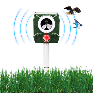 SAIJZEK-repelente de ratones y serpiente ultrasónico, repelente de murciélagos para Control de animales por energía Solar al aire libre, venta al por mayor - Product Image 2