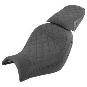 Xxun da xe máy Rider yên ghế hành khách đệm trên xe bao gồm pad cho Kawasaki <span class=keywords><strong>Vulcan</strong></span> <span class=keywords><strong>S</strong></span> <span class=keywords><strong>650</strong></span> en650 vn650 2015-2025 - Product Image 2