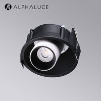 Le plafond anti-éblouissant réglable et rotatif a enfoncé la tache 7W a mené Downlight