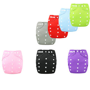 <span class=keywords><strong>Couche</strong></span> réutilisable <span class=keywords><strong>lavable</strong></span> en tissu écologique grande taille XL, lange-culotte unie ajustable, pour bébé de 3 à 8 ans - Product Image 1