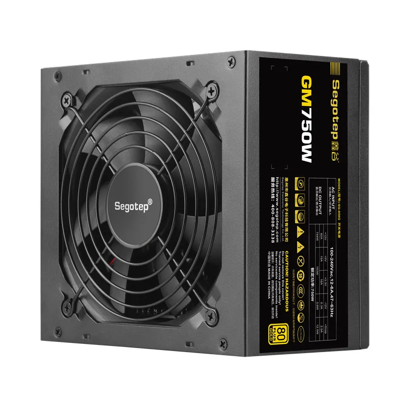 고품질 GM750W PowerSupply OEM 데스크탑 ATX 100-240V 게임 750W PC 컴퓨터 PSU 전원 공급 장치 전원