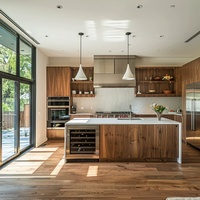 Vente directe d'usine - Armoire de cuisine pour camping-car - Style rustique - Avec accessoires d'armoire - Matériaux en bois de qualité supérieure - Ensemble d'armoires de cuisine