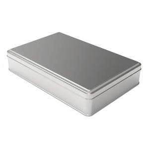 กล่องดีบุกทรงสี่เหลี่ยมผืนผ้ากระป๋องนอต2 LT ขนาด256x168มม. x H45มม. 2 LT SLIP LT - Product Image 2