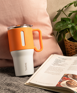 Vaso de café de acero inoxidable sin BPA de alta calidad con tapa Premium Vaso Premium - Product Image 4