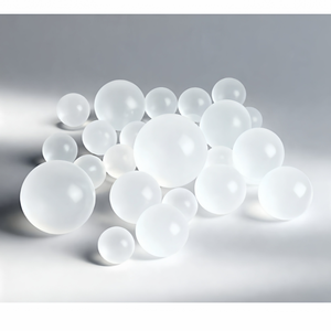 ลูกบอลพลาสติกโพลีโพรพิลีน (PP) แบบแข็ง ขนาดตั้งแต่ 2 มม. ถึง 100 มม. กึ่งโปร่งแสง ลูกบอลพลาสติกแบบลอยน้ำ ลูกบอลอะคริลิก - Product Image 1