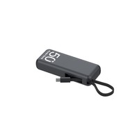 Power Bank Mini Ringan Portabel Pengisian Daya Super Cepat 5000mAh dengan Kabel Charger Tahan Lama