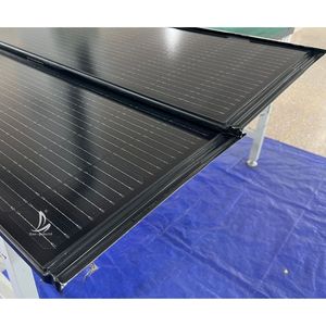 Tuile solaire BIPV haute efficacité 1190x390mm | <span class=keywords><strong>Triple</strong></span> étanche | Classe A ignifuge | Couleur personnalisée disponible - Product Image 5