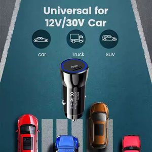 30W Type <b>C</b> Car Charger QC3.0 Fast Charging Car Charger <b>USB</b> <b>C</b> PD Mobile Phone Car Charger - Product Image 5