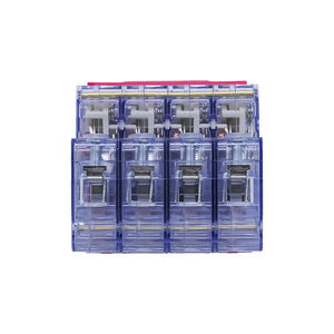 DZ47-63ใส4P MCB <span class=keywords><strong>วงจร</strong></span>เบรกเกอร์6 Ka ความสามารถในการทำลายกระแสเกิน400V สำหรับอุตสาหกรรม - Product Image 3