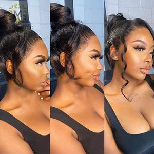 Парик из кудрявой фишки с челкой - Product Image 6