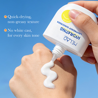 Crème solaire visage SPF 50 à usage quotidien, format voyage, hydratante, protection UVA/UVB, sans traces blanches, non grasse, marque privée