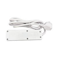 CE ROHS conforme 3 voies norme européenne 250V ABS interrupteur de prise d'extension électrique 16A évalué EU CN prise Standard 3 sorties