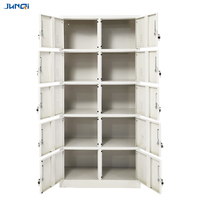 Junqi – casier de rangement en métal pour salle de sport, école ou vestiaire