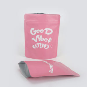 Op Maat Bedrukte Ziplock Mylar Tas Verzegeld Aluminium Kindbestendig Met Verschillende Vormen Voor Voedselverpakkingen Voor Snoep Verschillende Maten - Product Image 1