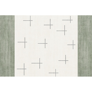 EIFFEL HOME พรมปูพื้นกำมะหยี่โพลีเอสเตอร์ทันสมัยขนาด 2x3 ม. ลายทางสีพื้น ห้องนั่งเล่น ห้องนอน ซักได้ ดูแลง่าย ตกแต่งบ้าน - Product Image 4
