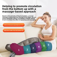 Système de thérapie par compression à pression d'air, bottes de récupération sportive, pompe DVT, machine de physiothérapie, massage des pieds et des jambes