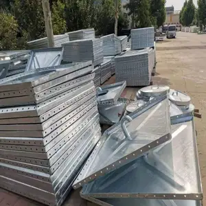 Китай Горячая продажа оцинкованный стальной композитный куб резервуар для воды цена