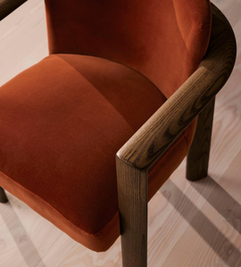 Yüksek kaliteli lüks benzersiz titizlikle el işi katı ahşap baz rahat dayanıklı kadife koltuk - Product Image 3