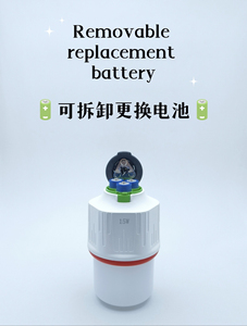 Bombilla LED E27 de 20W, Forma B10, Cuerpo de Plástico, 5000K Luz Diurna, Interruptor Manual, AC 85-265V, 50000lm, CRI80, Certificación CE, Regulable al Tacto - Product Image 4