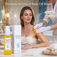 Huile Corporelle Naturelle aux Algues Marques Blanches 100ml – Huile de Massage Hydratante en Profondeur pour une Peau Raffermie et Lisse, Améliorant l'Élasticité Cutanée – Huile Essentielle de Fabrication Professionnelle