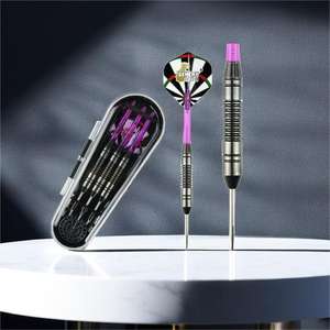 Оптовая продажа, официальный оригинальный Профессиональный алюминиевый ПВХ-Дартс 20 г, набор из 3 коробок, прочные экологически чистые иглы для помещений, электронный дротик - Product Image 2