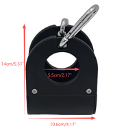 Accesorio para Barra en U tipo Landmine, para Remo con Barra en T, Sentadillas y Dominadas, con Soporte de Carga de Acero Reforzado para Entrenamiento de Fuerza