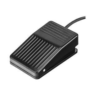TFS-01 Foot Switch <b>Controller</b> 220V Self Resetting Instantaneous Pedal With <b>Wiring</b> Aluminum Casing Plastic Shell - Product Image 1