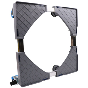 Soporte y <span class=keywords><strong>Base</strong></span> Móvil <span class=keywords><strong>con</strong></span> <span class=keywords><strong>Ruedas</strong></span> <span class=keywords><strong>para</strong></span> <span class=keywords><strong>Lavadora</strong></span>, Ajustable y <span class=keywords><strong>con</strong></span> Amortiguación de Impactos, Marca Daxinsi - Product Image 3