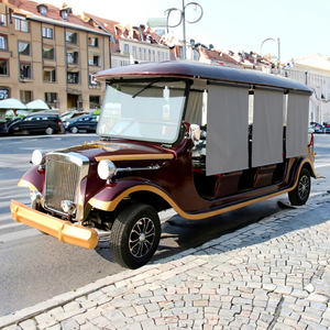 Auto de Turismo Clásico Eléctrico de Lujo, Aprobado por la CE en 2025, de Fibra de Vidrio y Aluminio, para Turismo, con Servicio de Alimentos - Product Image 1